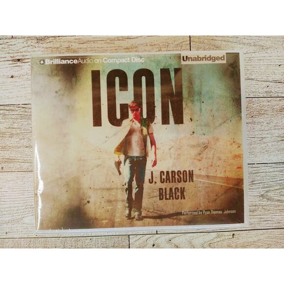 AUDIOBOOK - Icon - J. Carson Black - Audio CD - Unabridged - BRAND NEW - Picture 1 of 7
